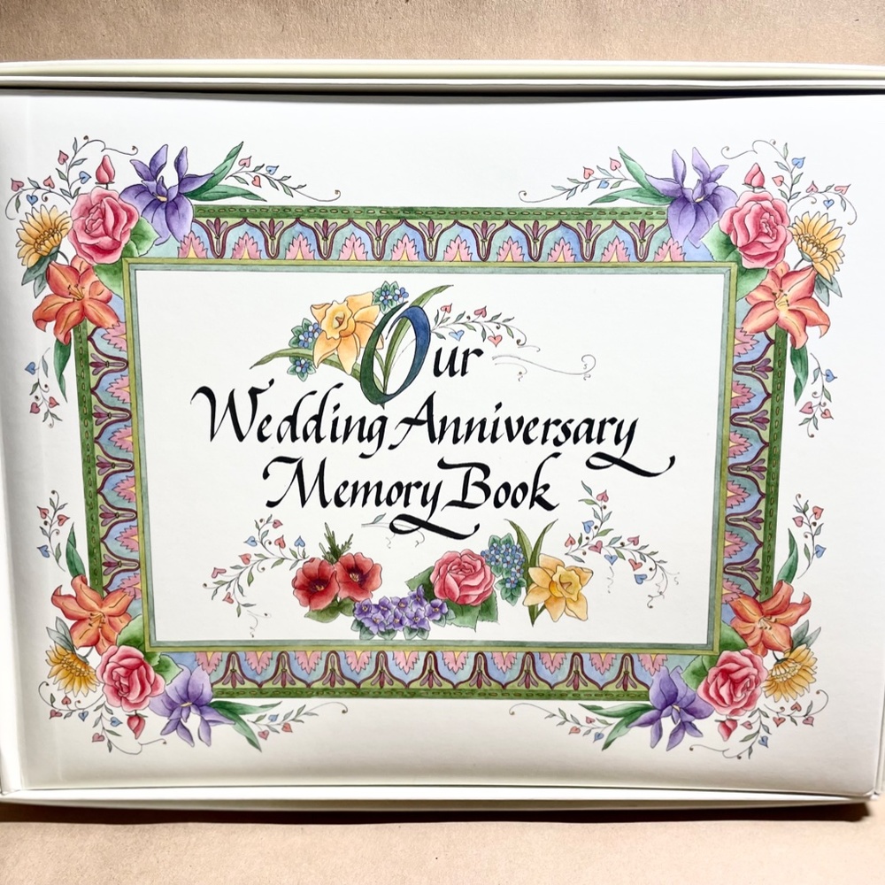 Our Wedding Anniversary Memory Book The Nittany Quill by Rae Wakelin